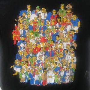 Vintage Simpsons T-Shirt "Entire Cast"